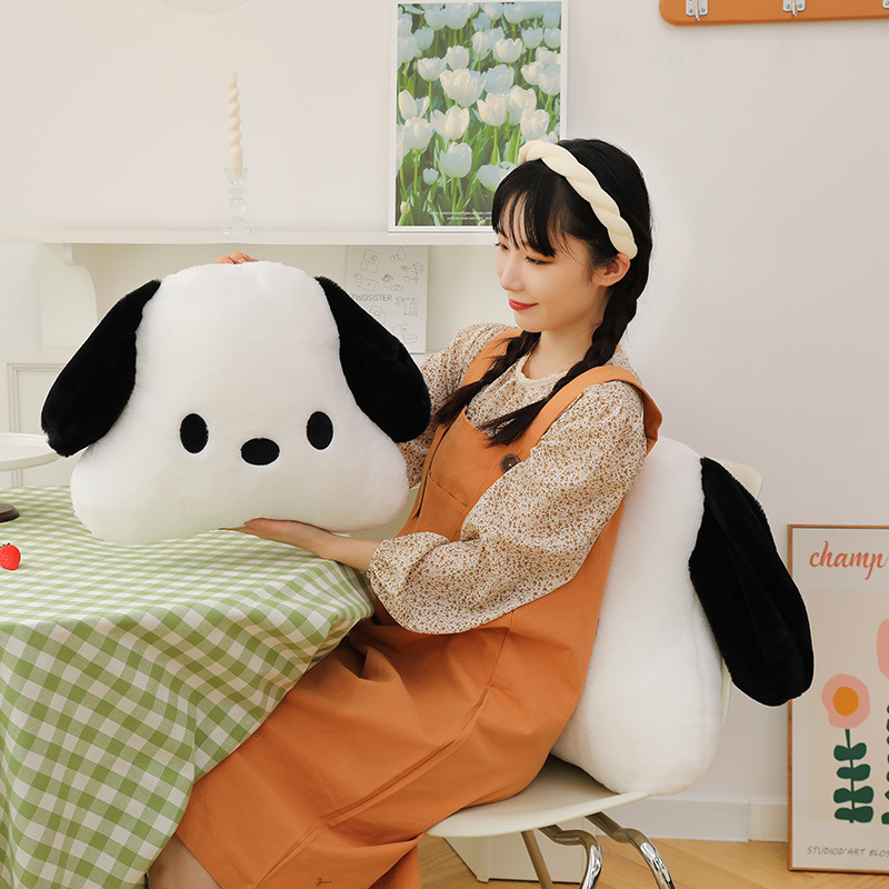 Cute New Pacha Dog Throw Pillow Cushion Plush Toy Pacha Dog Throw Pillow New Gift For Girls Specification drawing