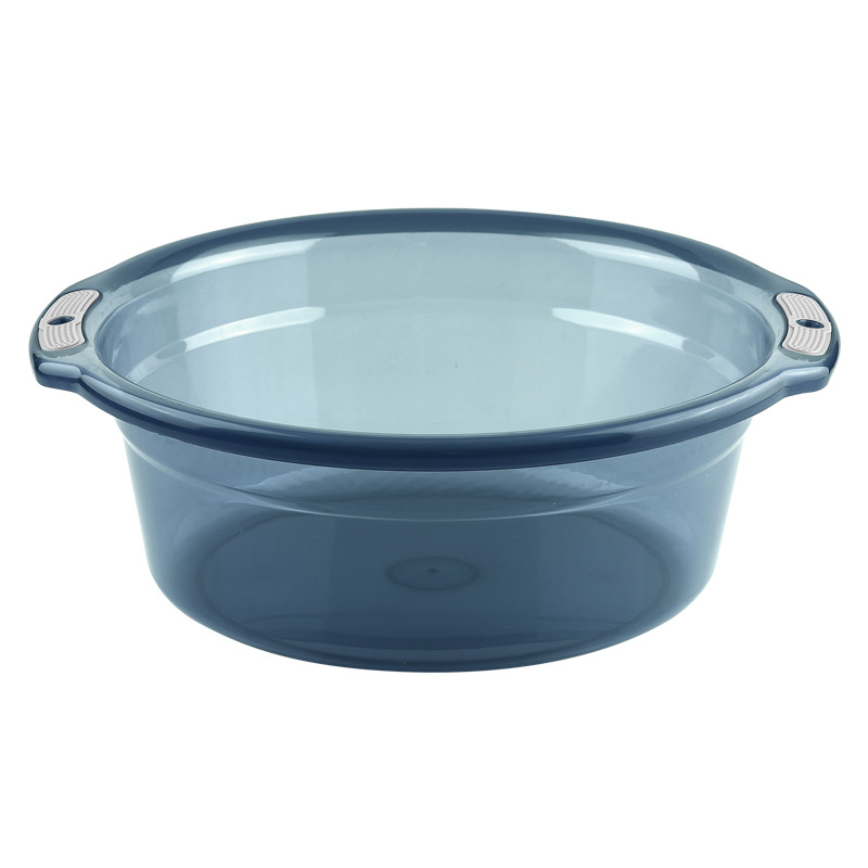 塑料洗脸盆家用透明特大号加厚耐高温学生宿舍洗衣服洗脚脸盆子详情图5