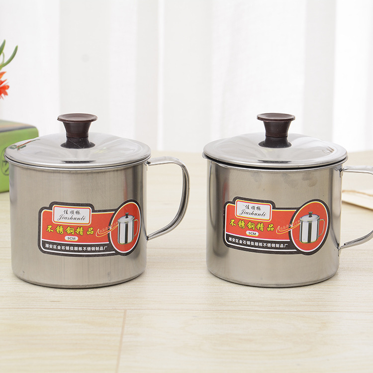 Practical household daily necessities cups, stainless steel cups, simple water cups with LIDS, direct supply from the manufacturer Application Scenario