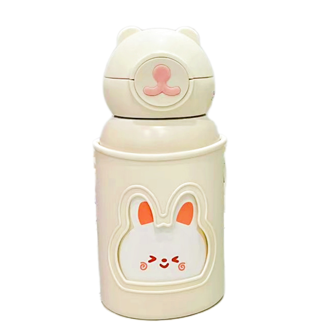 Acero inoxidable 316 niños thermal cup estudiante pareja thermal cup cute super moe Application Scenario