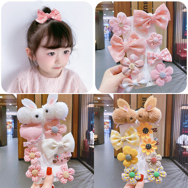 Children's Hair Clip Girls Internet Red Hair Card Princess Cute Girl Headdress Bb Clip Broken Hair Bangs Clip Baby Clip Specification drawing