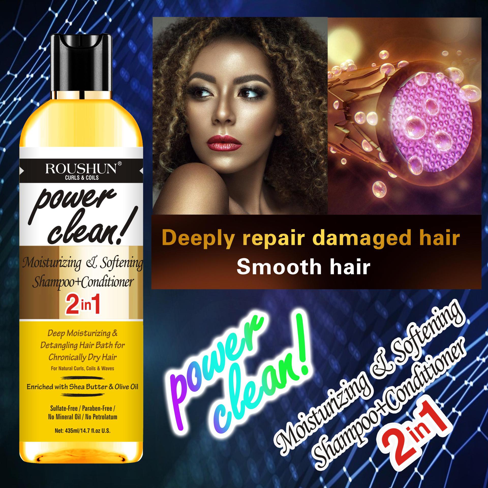 ROUSHUN MOISTURIZING shampoo+conditioner 2in1 shampoo Application Scenario