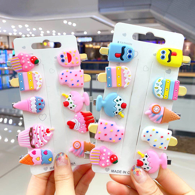 Children's hair clips, baby hair clips, wholesale headwear, girls' grab clips, bb clips, Korean version, cute mini, non-damaging hair accessories details Picture