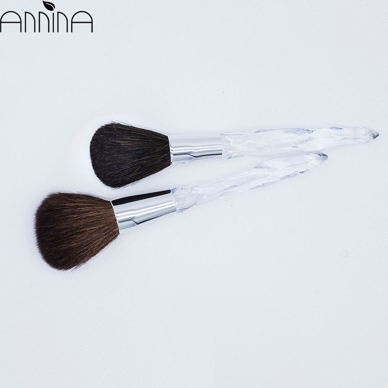 High appearance level crystal single wool imitation loose brush beauty acrylic contour brush Contouring brush beginner beauty worker Item Picture