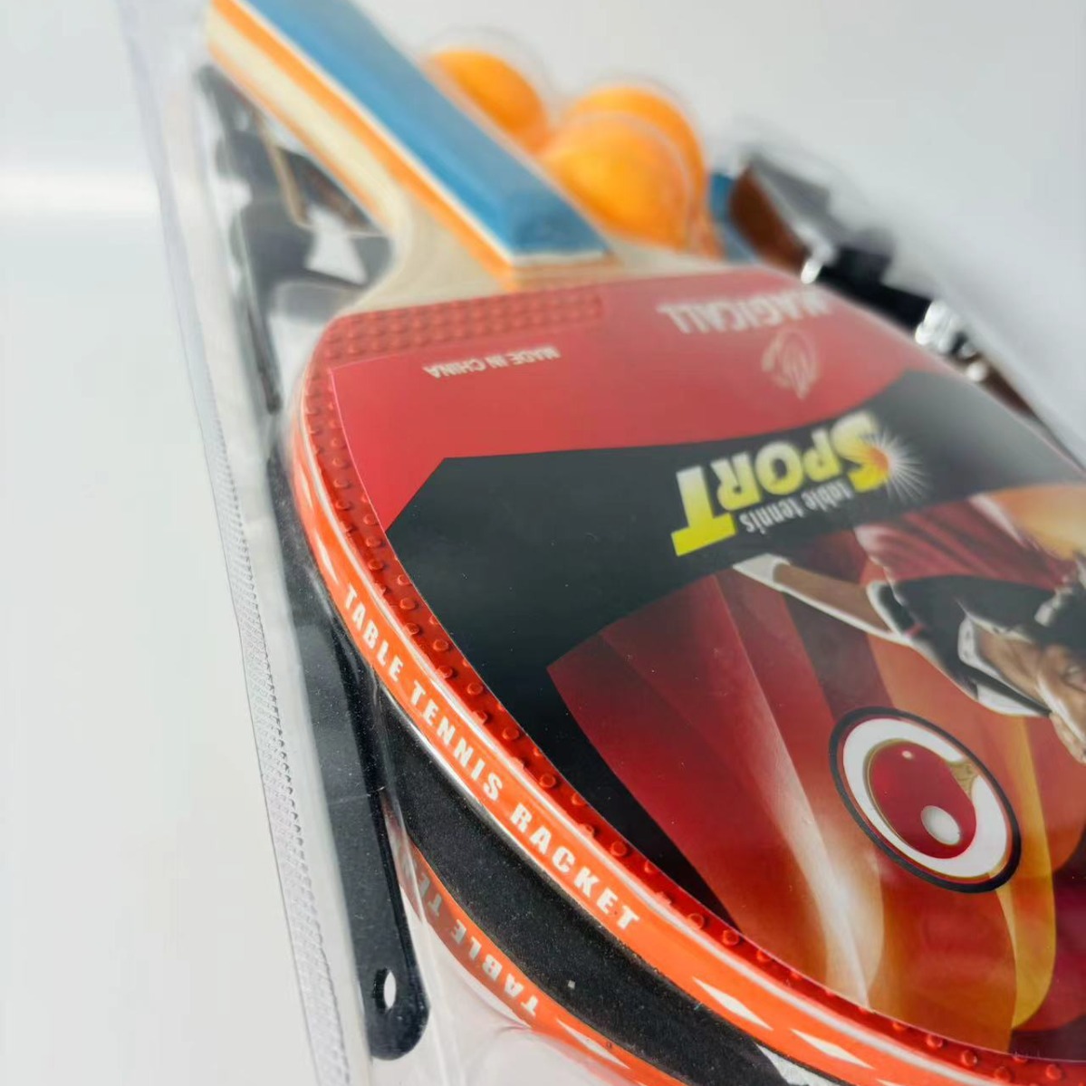 Macgregor 2027 Table Tennis Racket With Mesh Set Table Tennis Racket 2 Sets Of Children's Training Table Tennis Racket Application Scenario