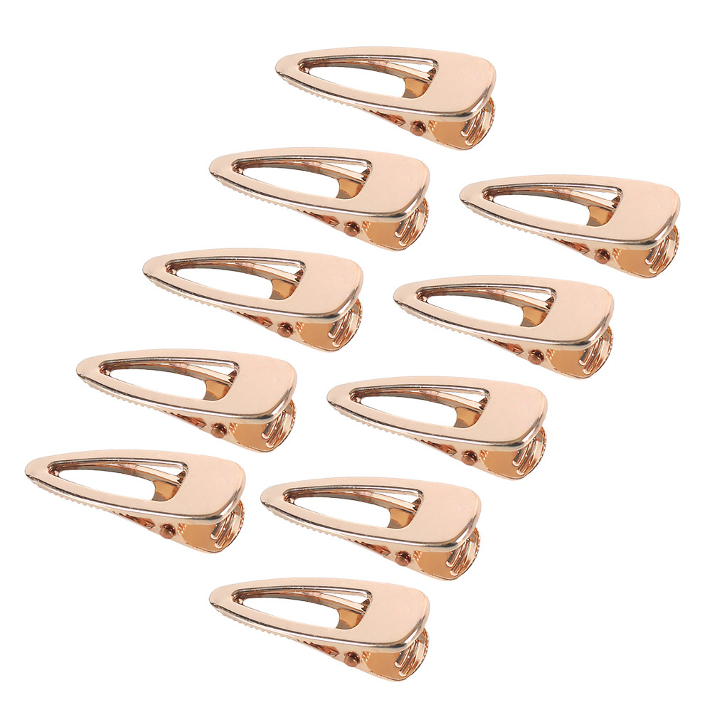 Diy Crystal Drop Hairpin Mold Accessories Multi-Style Geometric Metal Hairpin Drop Accessories Item Picture