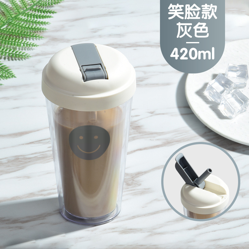 Double plastic cup