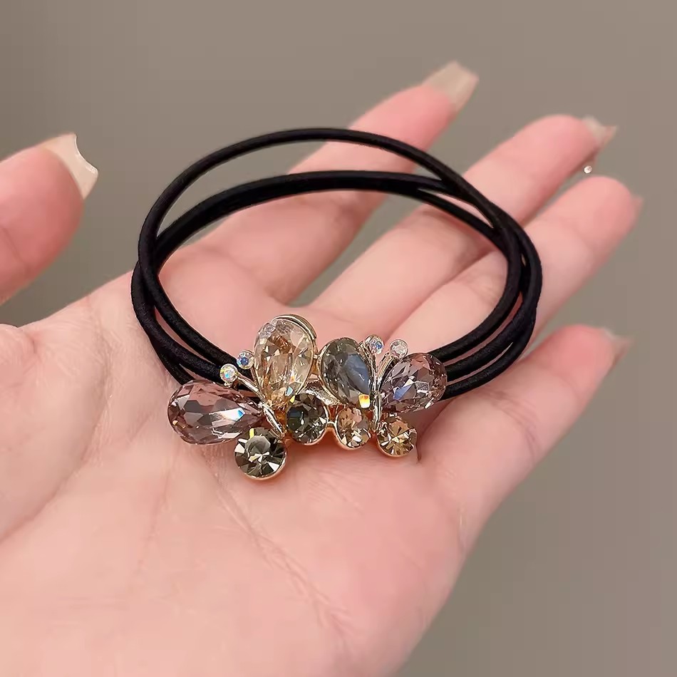 发圈/发夹/头绳/头绳女秋冬气质/发绳产品图