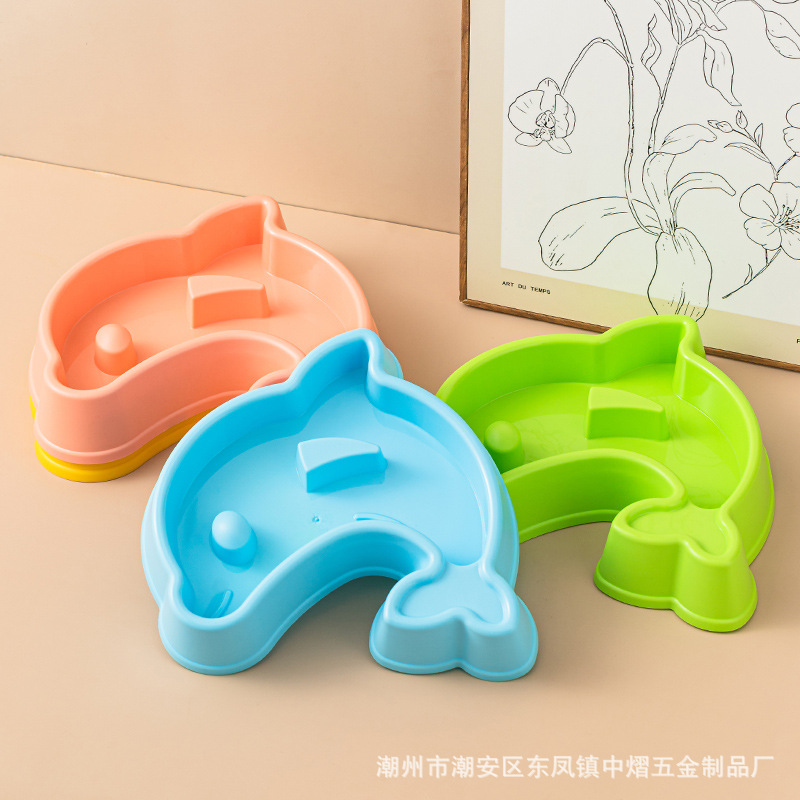 宠物食盆加厚卡通型慢食碗防噎防滑防打翻猫碗狗碗厂家批发宠物碗详情12
