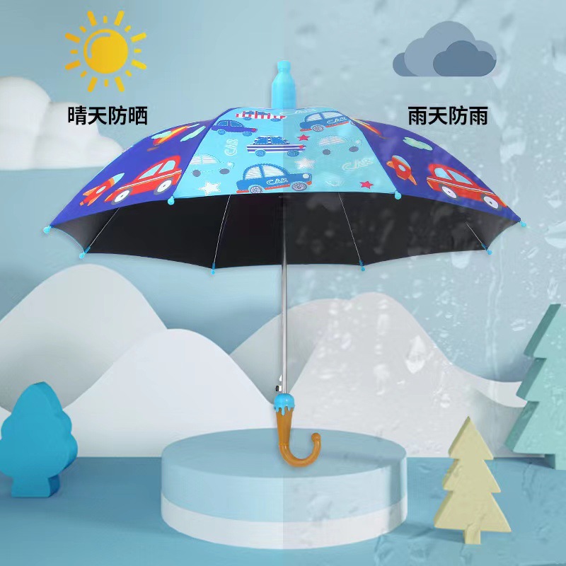 自动儿童雨伞细节图