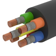 来图定制rvv电缆线国标批发rvv护套线耐火跨境rvv电源线两芯3*2.5