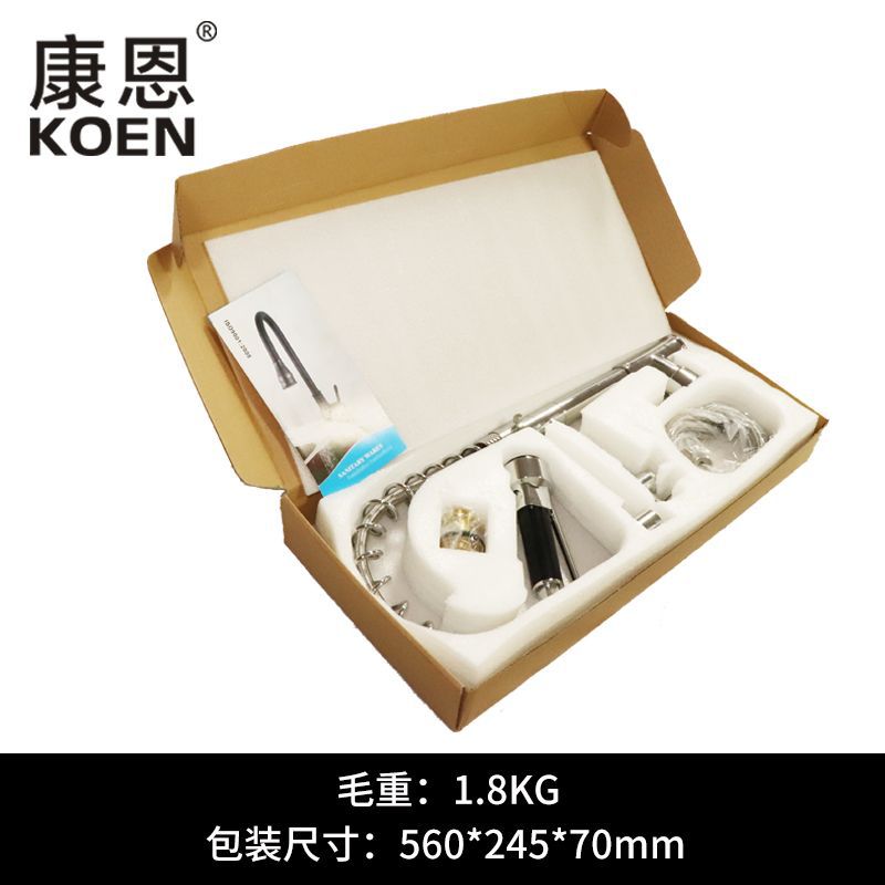 Cross-Border Custom Kitchen Hot And Cold All Copper Spring Faucet Customized Kitchen Basin Household Sink Universal Faucet Application Scenario