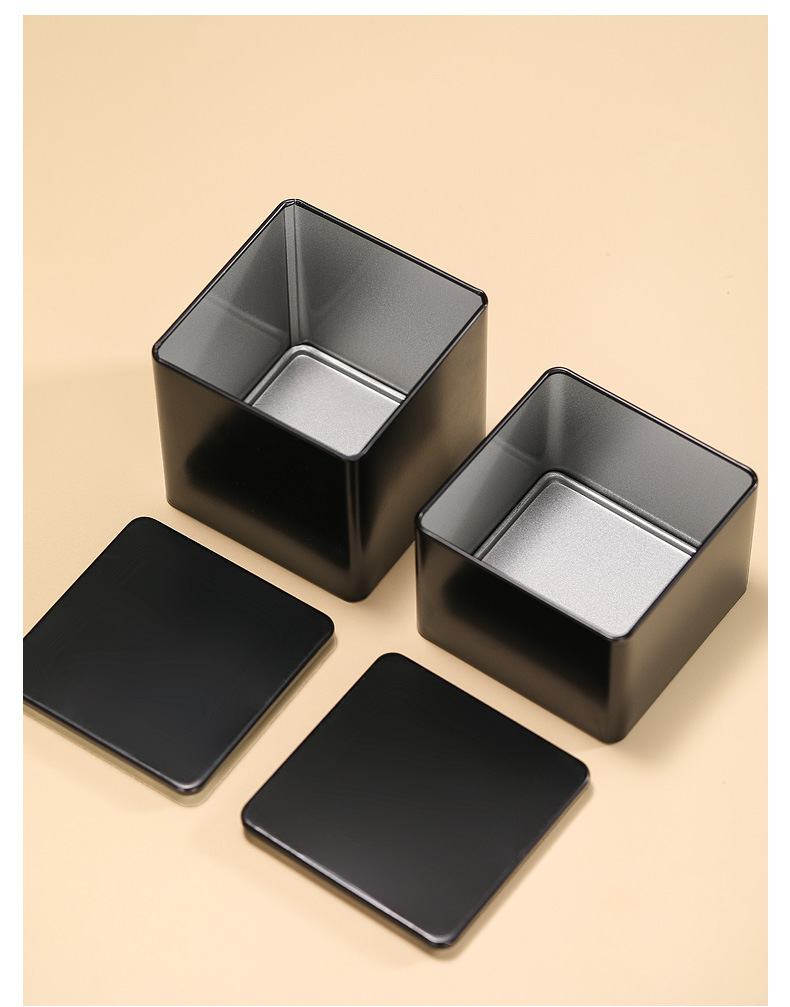 Wedding candy box, iron box, metal can, Zhengshan Xiaozhong tinplate tea can, wedding souvenir, wedding candy iron box with printing pic 22