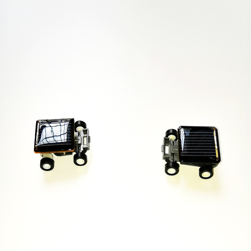 Solar Toy Small Sports Car Simple Science Experiment Assembly Student Decoration Fun Children's Birthday Gift Specification drawing