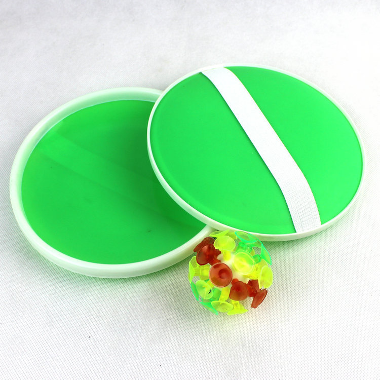 Suction cup racket stick target ball, children's suction cup ball Item Picture