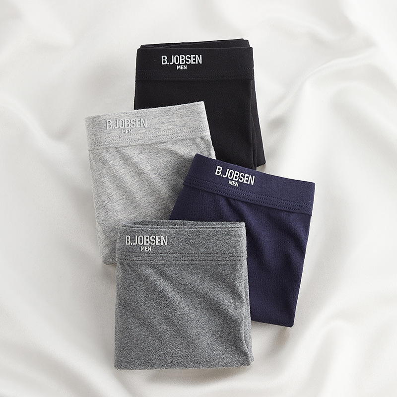 Men's underwear: Pure cotton Class a cotton briefs, 7A antibacterial, breathable for autumn and winter, large size, mid-waist, four-corner, men's inner waistband Application Scenario