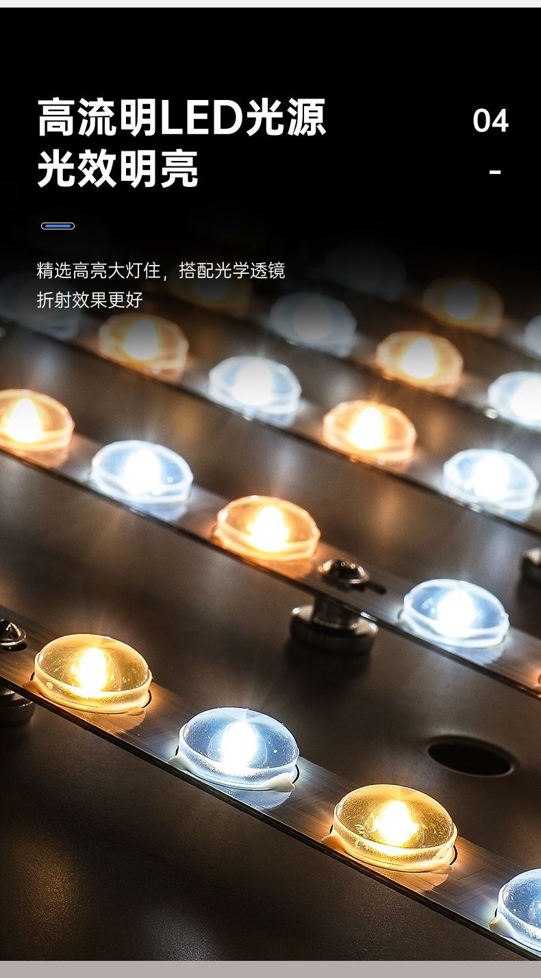 2026 nuevo diseño led protección de los ojos dormitorio techo luz de sala de estar simple atmósfera romántica y cálida lámpara de dormitorio principal pic 10