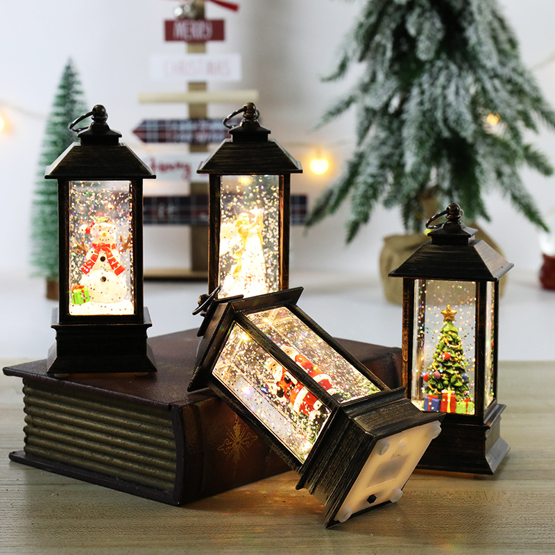 Christmas Wind Lights Crystal Lights Santa Lights Christmas Party Decorations Christmas Display Christmas Gifts details Picture