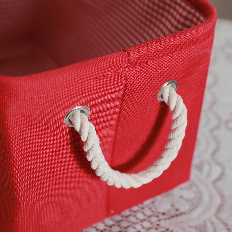 Home Storage Basket Cloth Dust Cleaning Bag Underwear Underwear Sorting Clothes Clothing Students Small Cloth Bag Storage Basket Application Scenario