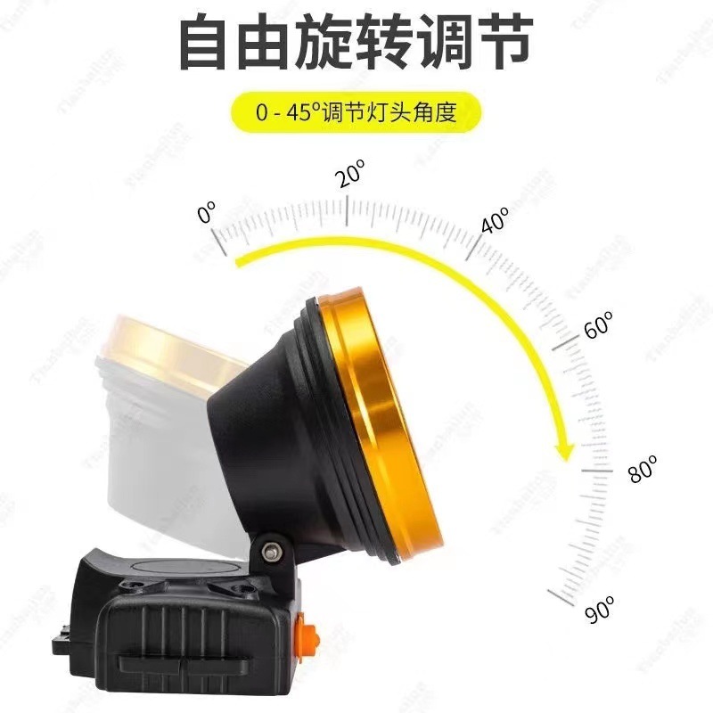 8+1 lithium battery ultraviolet scorpion-catching special headlamp led purple light scorpion-catching scorpion lamp strong light rechargeable Item Picture