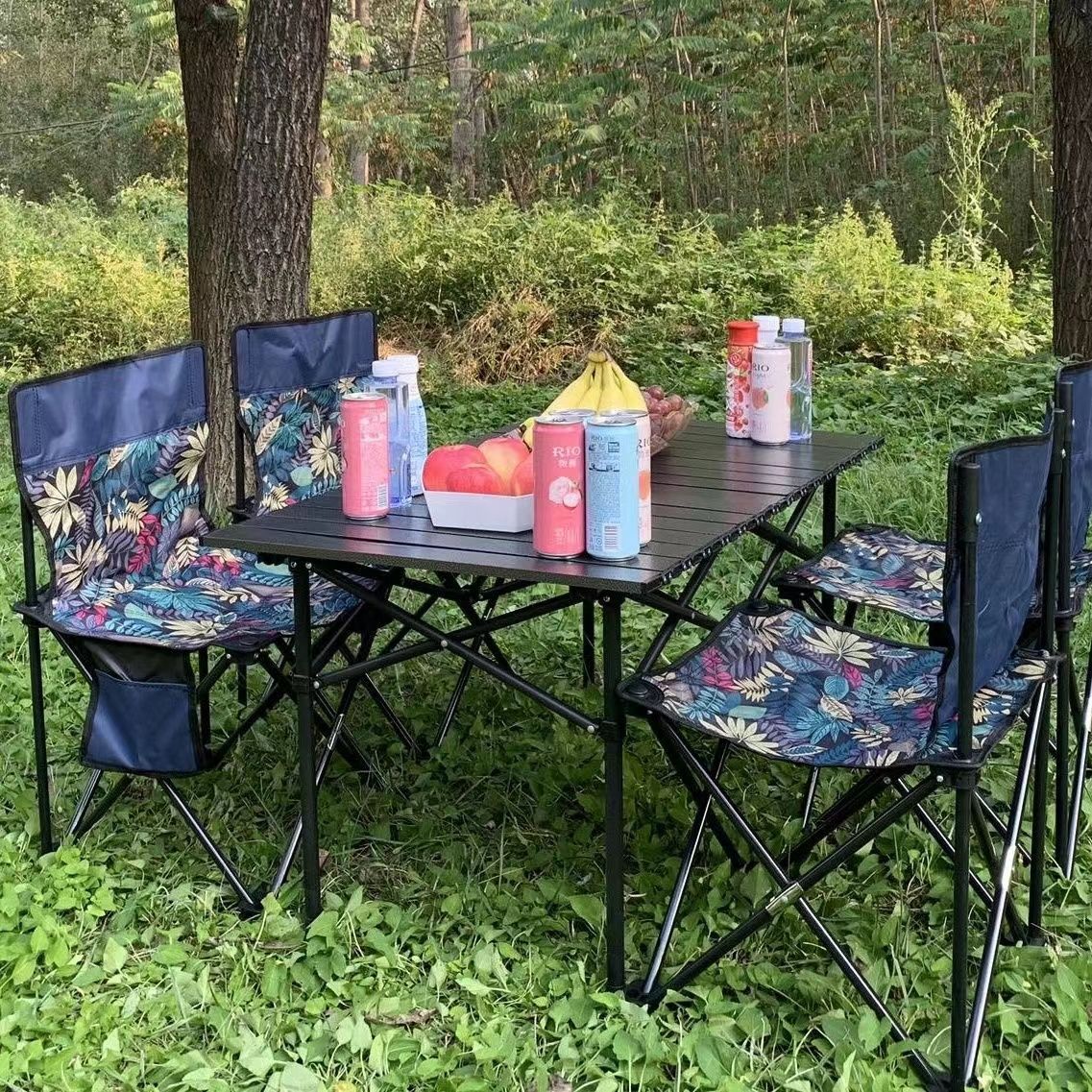 露营折叠椅加高折叠凳子便携式马扎靠背钓鱼凳子美术生写生椅户外详情16