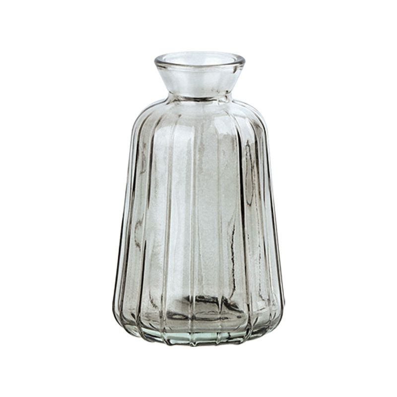 Japanese-style mini small vase, transparent glass vase, water care vase, table decoration, handicrafts, ornaments, flower vases Item Picture
