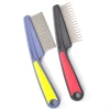 Pet dog flea comb, fine-toothed stainless steel needle flea removal comb, dog lice catch Item Picture
