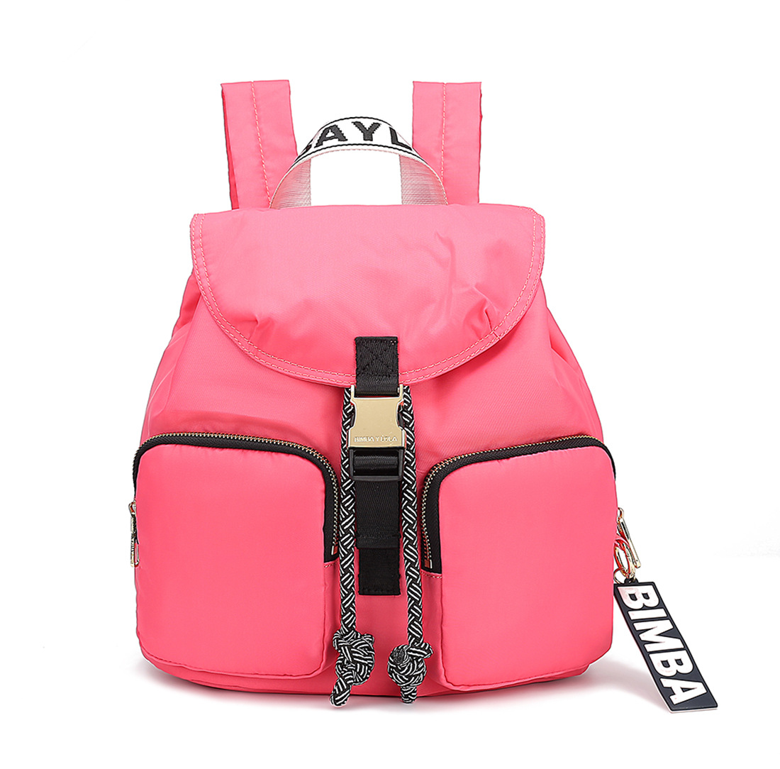 Venta directa de fábrica comercio exterior español BIMBA letras bauxia impermeable BIMBA Y LOLA mujer extractora mochila details Picture