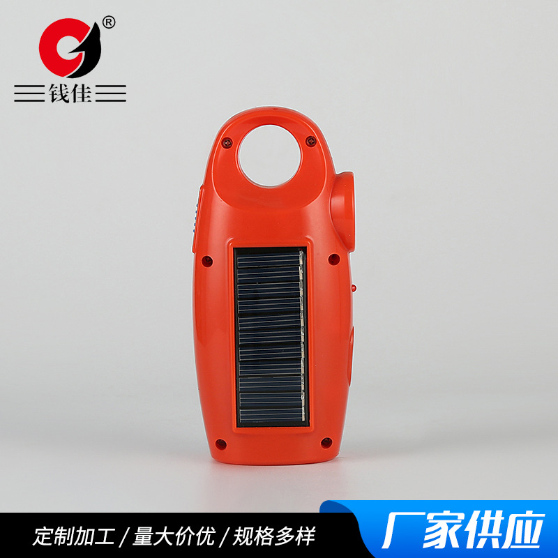 Mini outdoor led emergency light portable flashlight, lithium battery rechargeable solar flashlight, portable flashlight Application Scenario