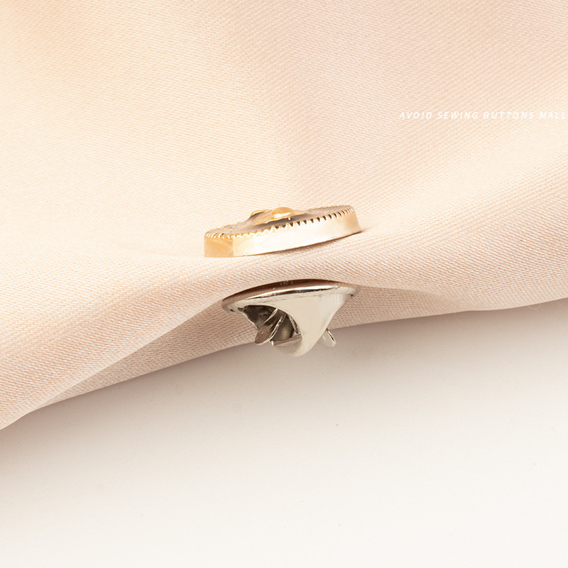 Non-Slip Button No-Sew Shirt Shirt Cardigan Woman Button Pearl Collar Invisible Button Button Brooch Small Button Item Picture