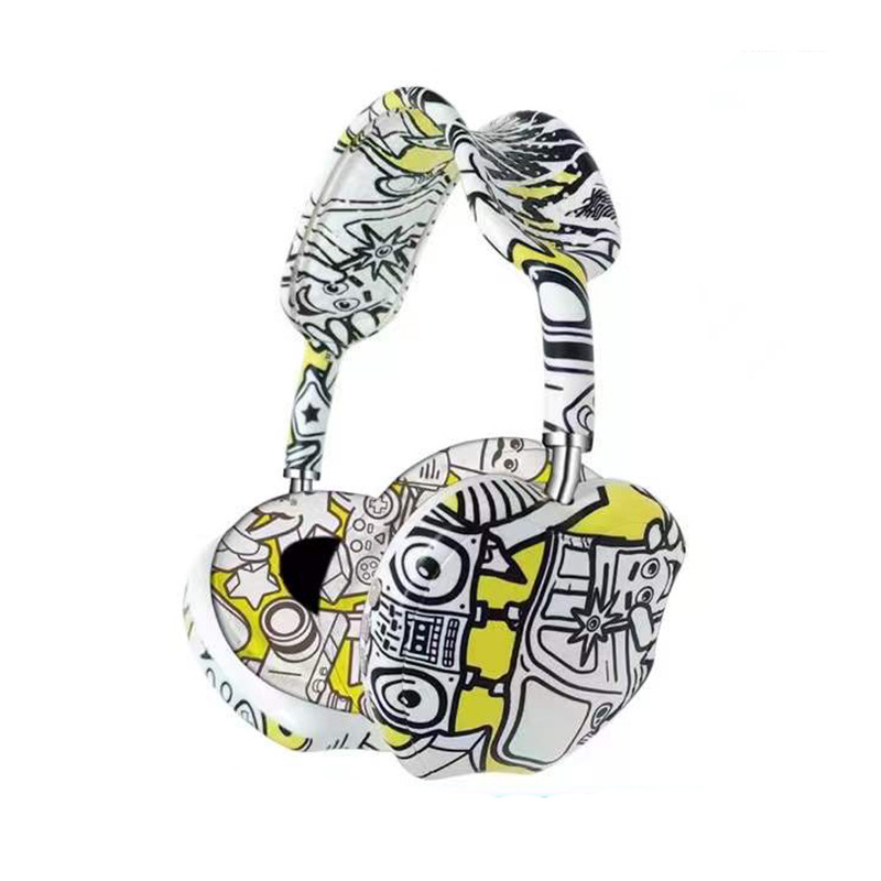 Transfronteriza nuevo BK-27 tendencia graffiti auriculares bluetooth auriculares estéreo inalámbrico bluetooth auriculares details Picture