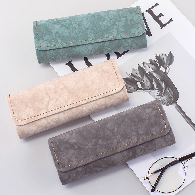 Portable women's anti-pressure ins Japanese high-end trendy light men's appearance level sunglasses and sun eye storage bag Specification image