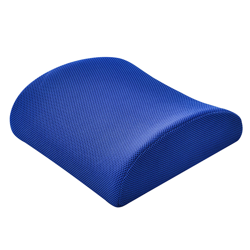 Cushion office memory foam lumbar support slow rebound car cushion chair lumbar pillow cross-border Amazon gift logo details Picture
