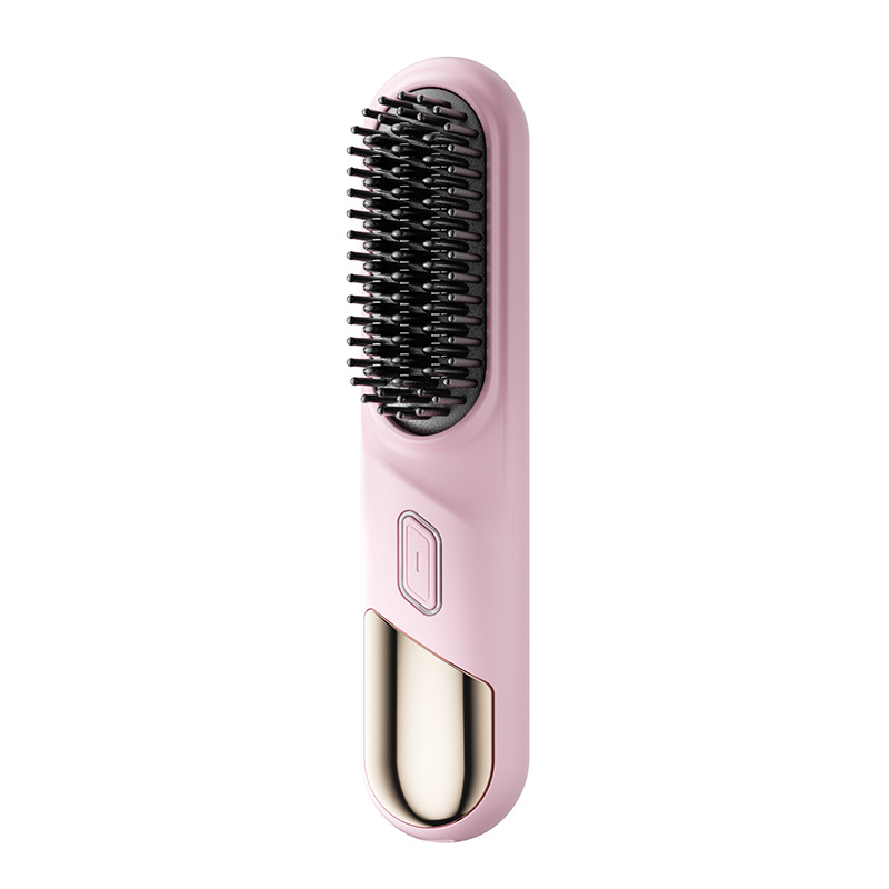 Minhuang Mini Charging Hair Straightener Portable Fashion Good Quality Negative Ion Hair Care Soft Care Wireless Hair Straightener