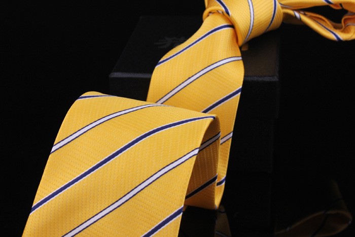 Blue Tie Men's Formal Business Zipper Wedding Groom Do Not Tie Men's Hands Yellow Lazy People Do Not Tie Tide Application Scenario