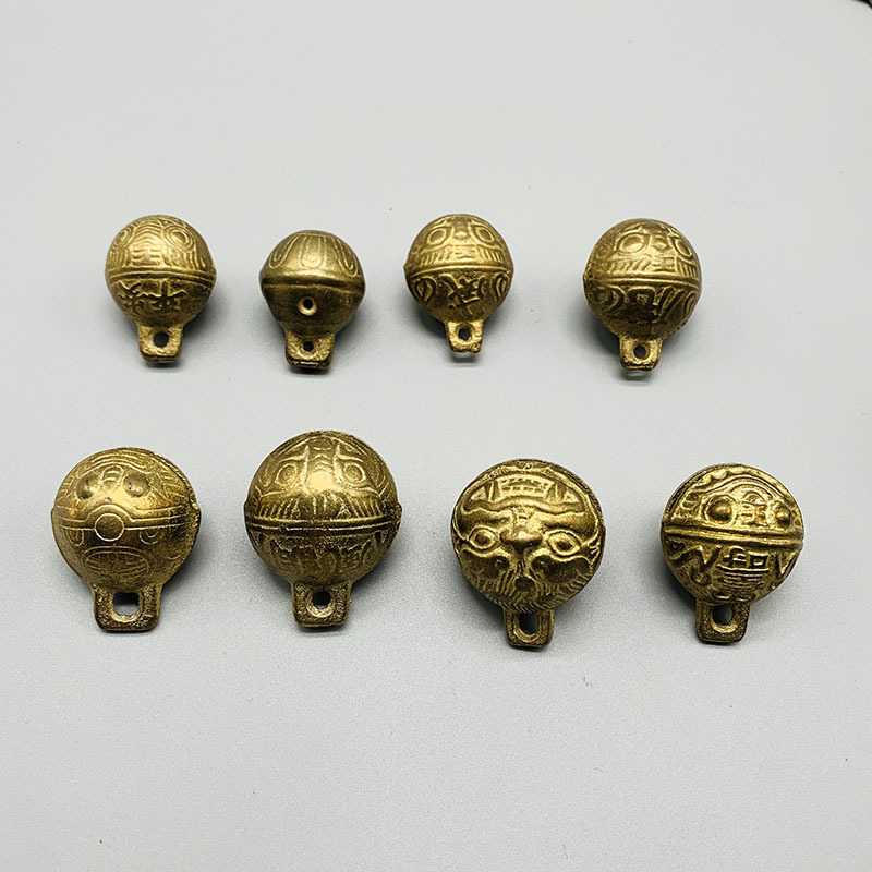 厂家直销/古法虎头铃铛/纯铜铃铛产品图