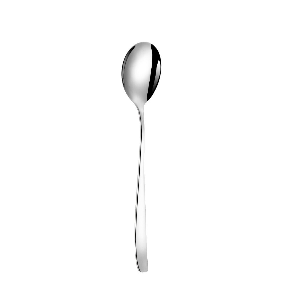 Stainless Steel Spoon High Appearance Level Home Outdoor Korean Soup Spoon Fork Watermelon Spoon Coffee Dessert Spoon Gift Item Picture