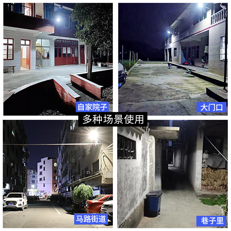 Cross-Border New Cob Wall Light Outdoor Waterproof Human Sensor Light Courtyard Remote Control Integrated Solar Outdoor Street Light Application Scenario
