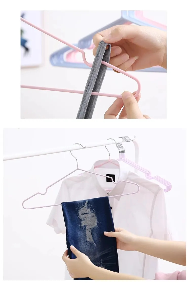 加粗加厚成人衣架子加长大人衣架挂撑家用晾晒衣架无痕防滑衣架详情6