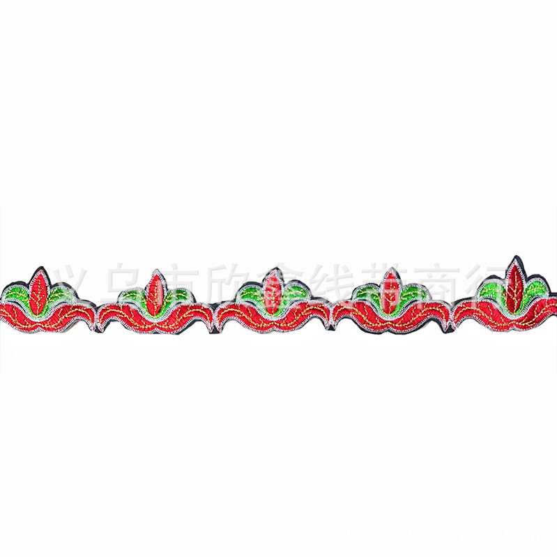 Manufacturers Direct Sales Of Ethnic Retro Ethnic Style Lace Embroidery Lace Minority Clothing Accessories Wholesale details Picture