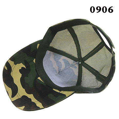 跨境热卖迷彩/时尚棒球帽 /印花棒球帽白底实物图