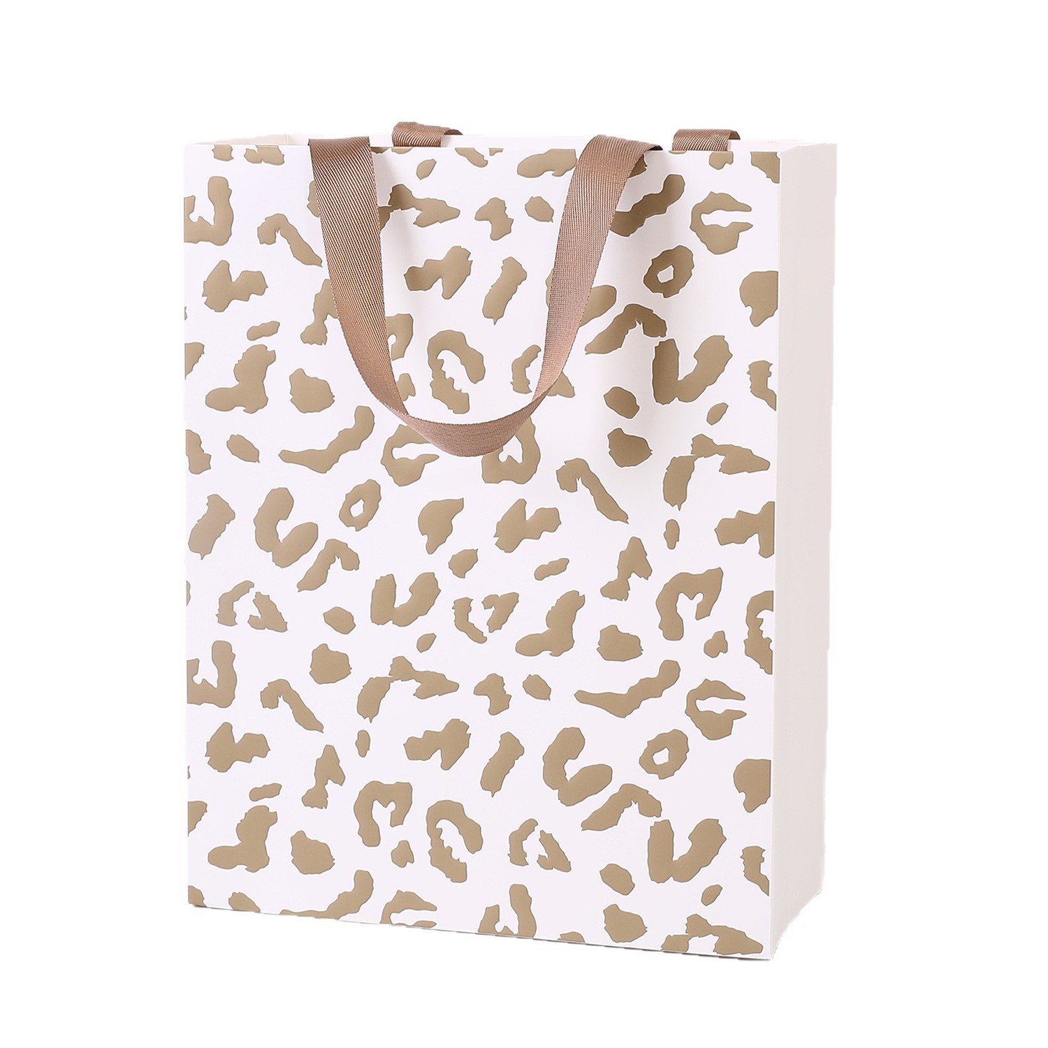 In-stock concave and convex paper bags without waistlines, medium-sized high-end clothing, hand-held cosmetics, shopping bags, souvenir gift bags, environmentally friendly Item Picture