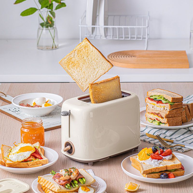 Bear Breakfast Machine Toaster Toaster Home Automatic Home Small Spit Driver Sandwich Machine 2 Pieces Item Picture