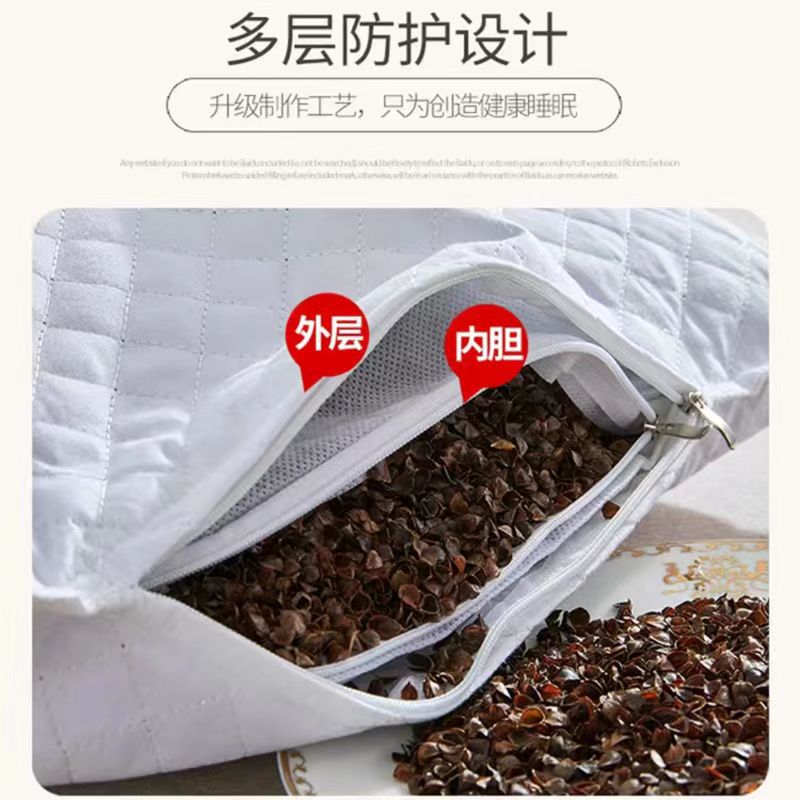 批发/全荞麦壳枕芯/荞麦皮儿童成产品图