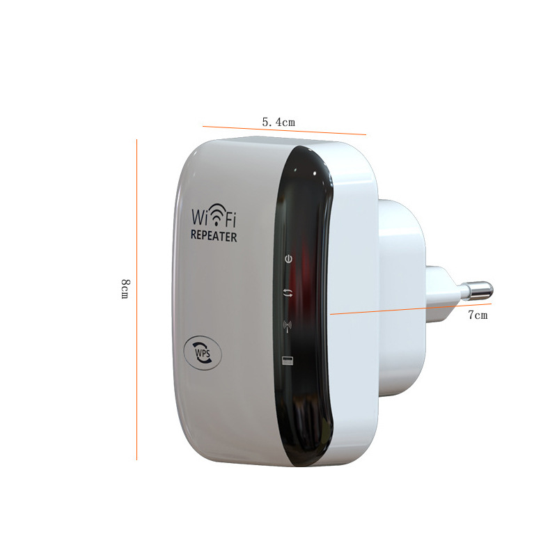 Repeater, Small Steamed bun wifi signal amplifier, 300M wireless signal enhancer, extender, router Application Scenario