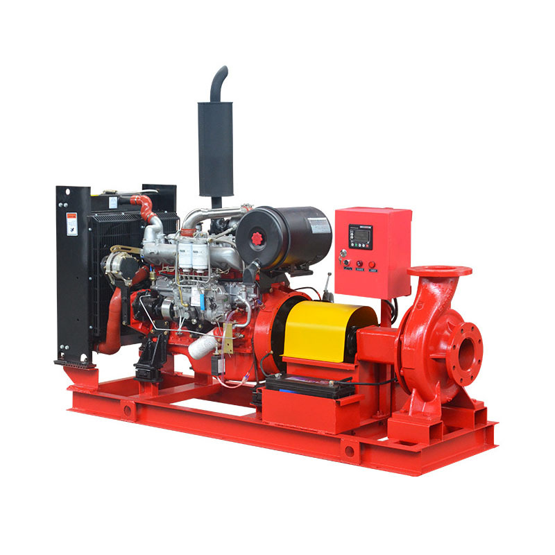 Diesel Engine Fire Pump Xbc Diesel Engine Fire Pump Group Fire Pressurization And Pressure Regulation Equipment Vertical Single-Stage Fire Pump details Picture