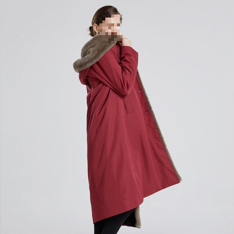 Women's Winter Fur 2022 New style mink inner liner detachable mink coat, mink jacket, Nick suit imitation wholesale Application Scenario