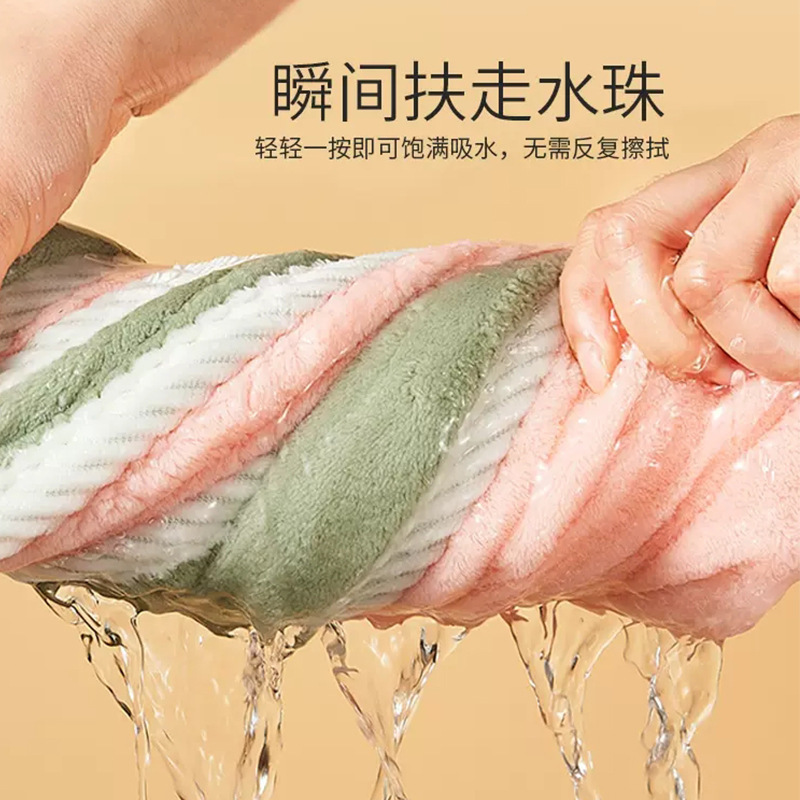 干发帽/包头巾/儿童浴巾细节图