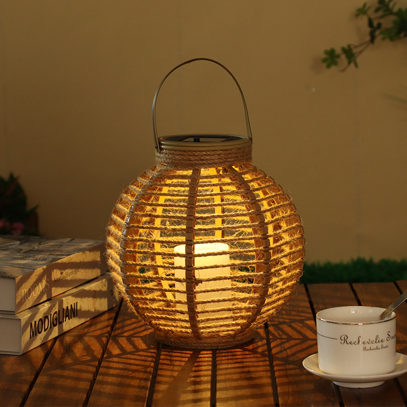 Cross-Border Garden Light Waterproof Home Outdoor Garden Solar Lawn Landscape Decoration Can Be Carried Led Lanterns Application Scenario