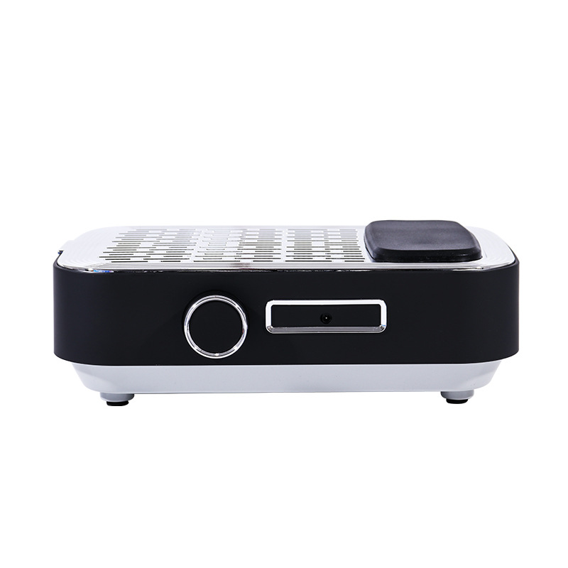 Rechargeable nail vacuum cleaner, high-power nail salon with built-in battery, adjustable wind speed, desktop nail dust collector Item Picture